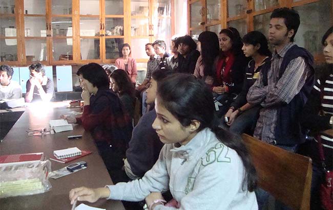 'Meltdown in Tibet' at the Hindu College, Delhi on December 16, 2010.