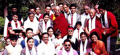 Friends of Tibet National Committee with His Holiness the Dalai Lama