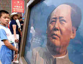 Mao Tse Tung on Television, child watching