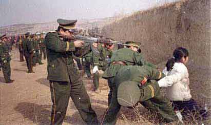 Execution of Tibetans by the Chinese Forces (3)