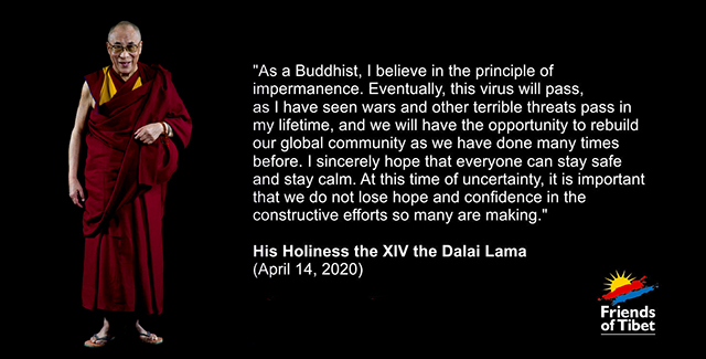 Message from HH the XIV Dalai Lama