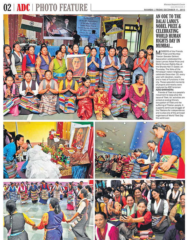 Afternoon Daily lensman Azad Shrivastav's photo feature on Human Right Day 2015 Mumbai