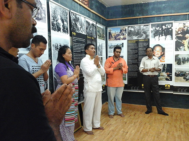 A Long Look Homeward exhibition from The Tibet Museum, Dharamshala