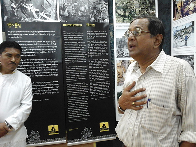 A Long Look Homeward exhibition from The Tibet Museum, Dharamshala