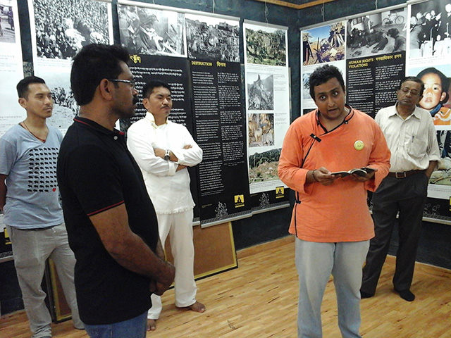A Long Look Homeward exhibition from The Tibet Museum, Dharamshala
