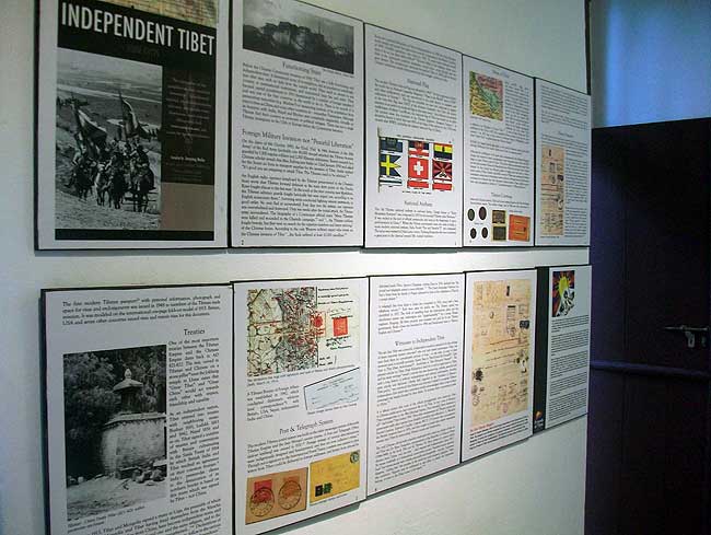 Rangzen Alliance text on 'Independent Tibet' by noted Tibetan writer and activist Jamyang Norbu was on display at the Kashi Art Cafe from August 30 till September 04, 2010.
