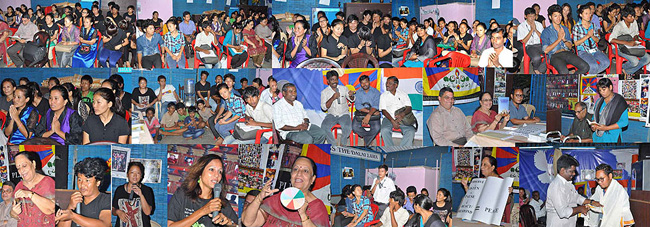 'Tibet: Present Scenario and Future Outlook' discussion, Benhur Hall, Chennai (March 25, 2014)