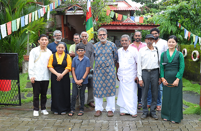 Tushar Gandhi at Friends of Tibet-Men-Tsee-Khang