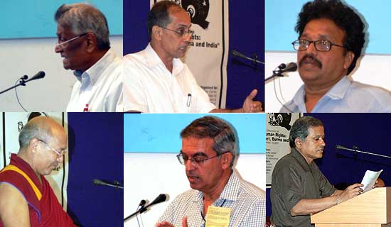 Panel Discussion on Human Rights: Tibet, Burma and India (Bombay, December 10, 2007)