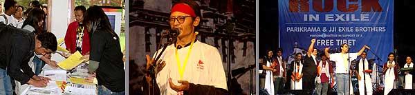 Signature Campaign, Tenzin Tsundue's Presentation and a Farewell to those who Rocked Delhi.