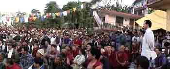 Dawa Gyaltsen Moderating The Discussion