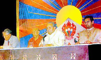 Public Meeting for Tibet: Kalon TC Tethong, Prof Samdhong Rinpoche, Kalraj Mishra and Anshuman Mishra