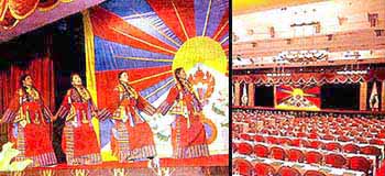 Traditional Tibetan Dance by Tibetan Institute of Performing Arts at the Agra Jaypee Palace