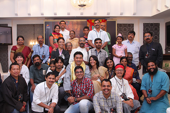 <B>Team Wellbeing</B> and <B>Team Men-Tsee-Khang:</B> Sunil Agarwal, Samta L Shah, 
Bhavana L Shah, Sharath Chandra, Suku Dass, Reeba Vikramathithyan, Suresh Babu, Dr Tenzin Norbu, CA Kallianpur, Yedltho Mathew, Sreejith Saseendran, Dr 
Shirmali Tharoor, Francis Kodenkandeth, Jill Marie Karras, Anto V, Swaroopa Nirmal, Nirmal Antony, Dr Dorjee Rapten Neshar, Simi Nirmal, Rashmi 
Siddharthan, Deepa Sharath, Sethu Das, Migmar Dorje, Emmanuel Thompson, Keval L Shah, Appu Jacob John, Tenzin Tsundue and Prince Prabhakaran. 
(Photo: Ramesh Kumar PS)