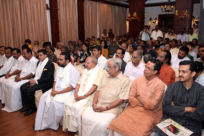 Friends of Tibet (Kerala) members and supporters during a private audience with His Holiness the XIV Dalai Lama on September 04, 2010.